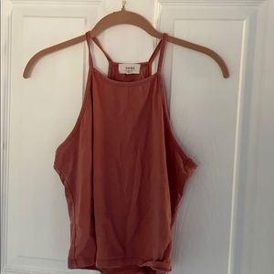 Orange red tank